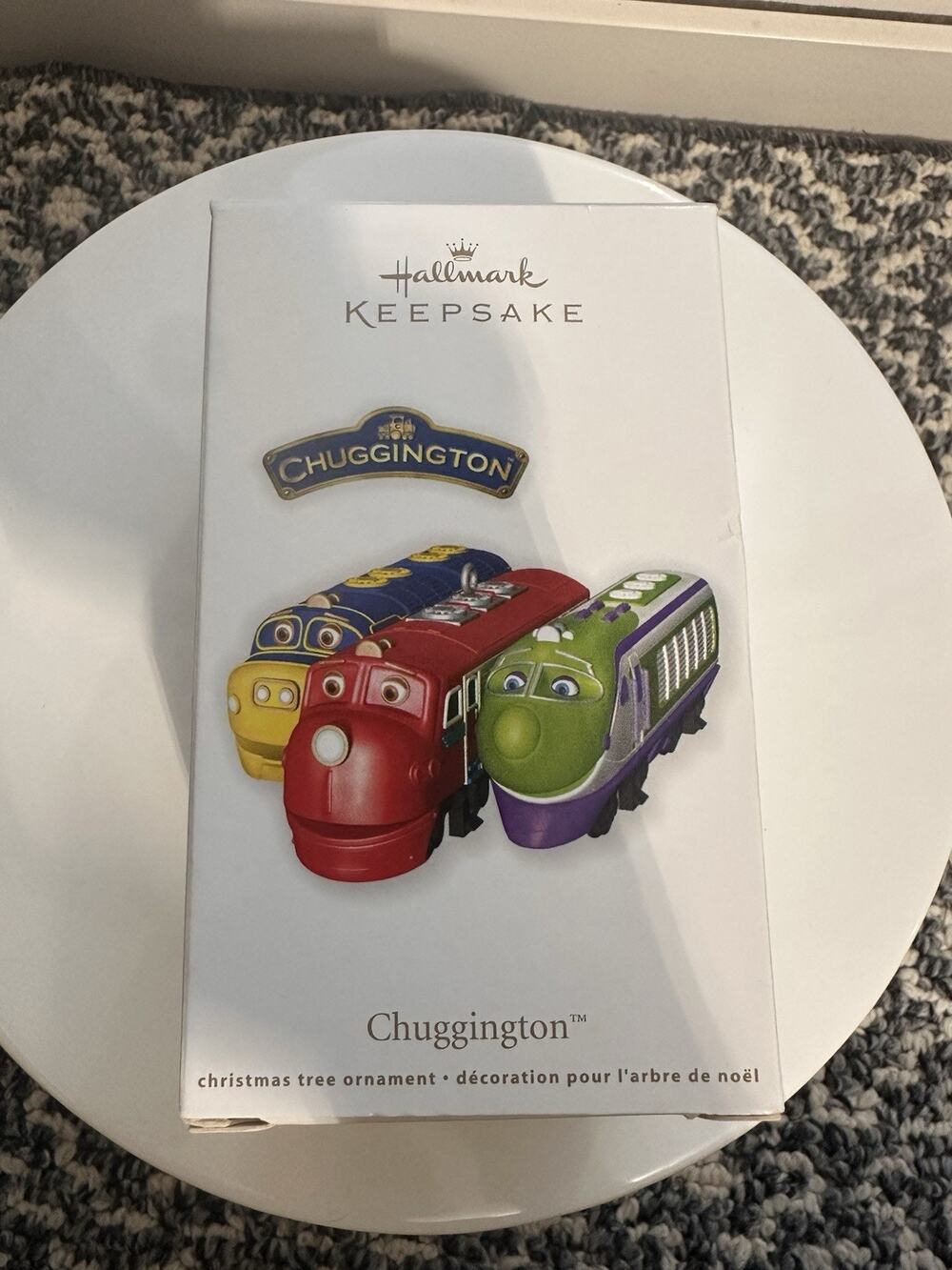 Hallmark Keepsake 2012 Christmas Tree Ornament CHUGGINGTON Train New In Box